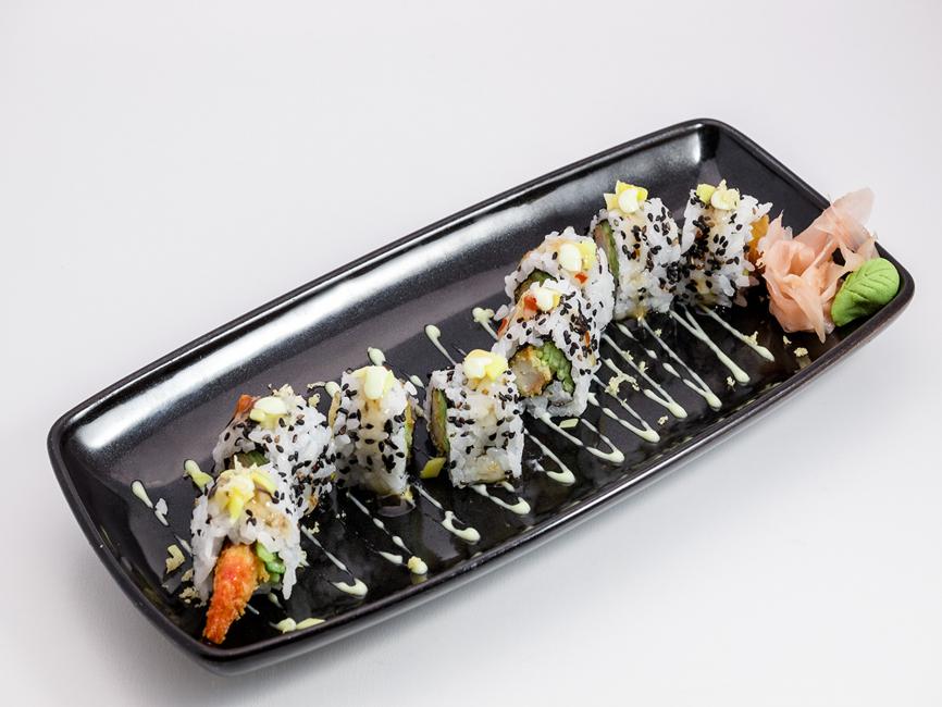 JetDine Menu J3 - Prawn Tempura Roll